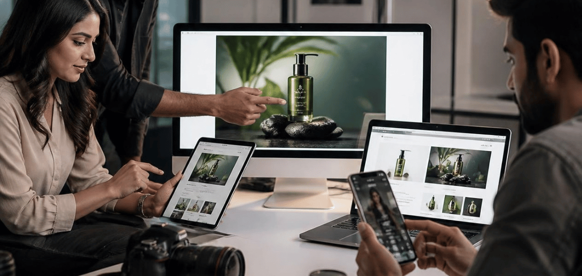 Repurpose professional photos and videos across multiple platforms