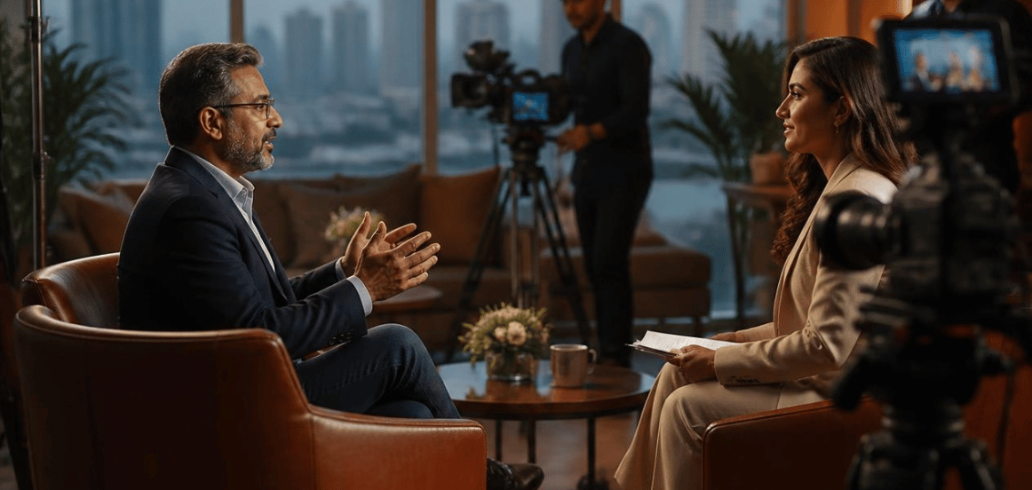 Professional interview video