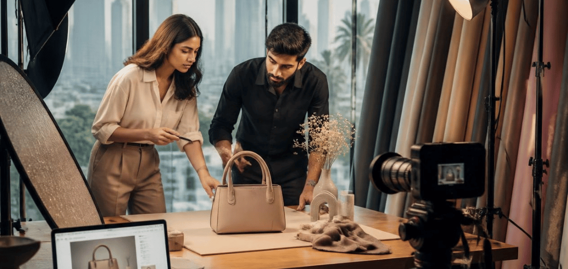 professional product photoshoot