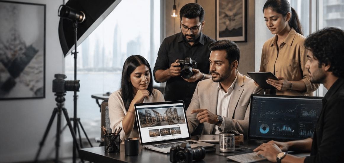 Content creation, website development and digital marketing