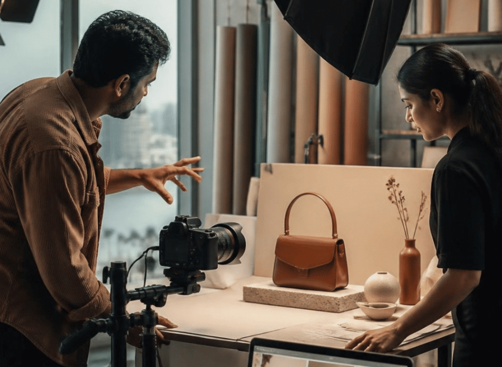 professional product photoshoot