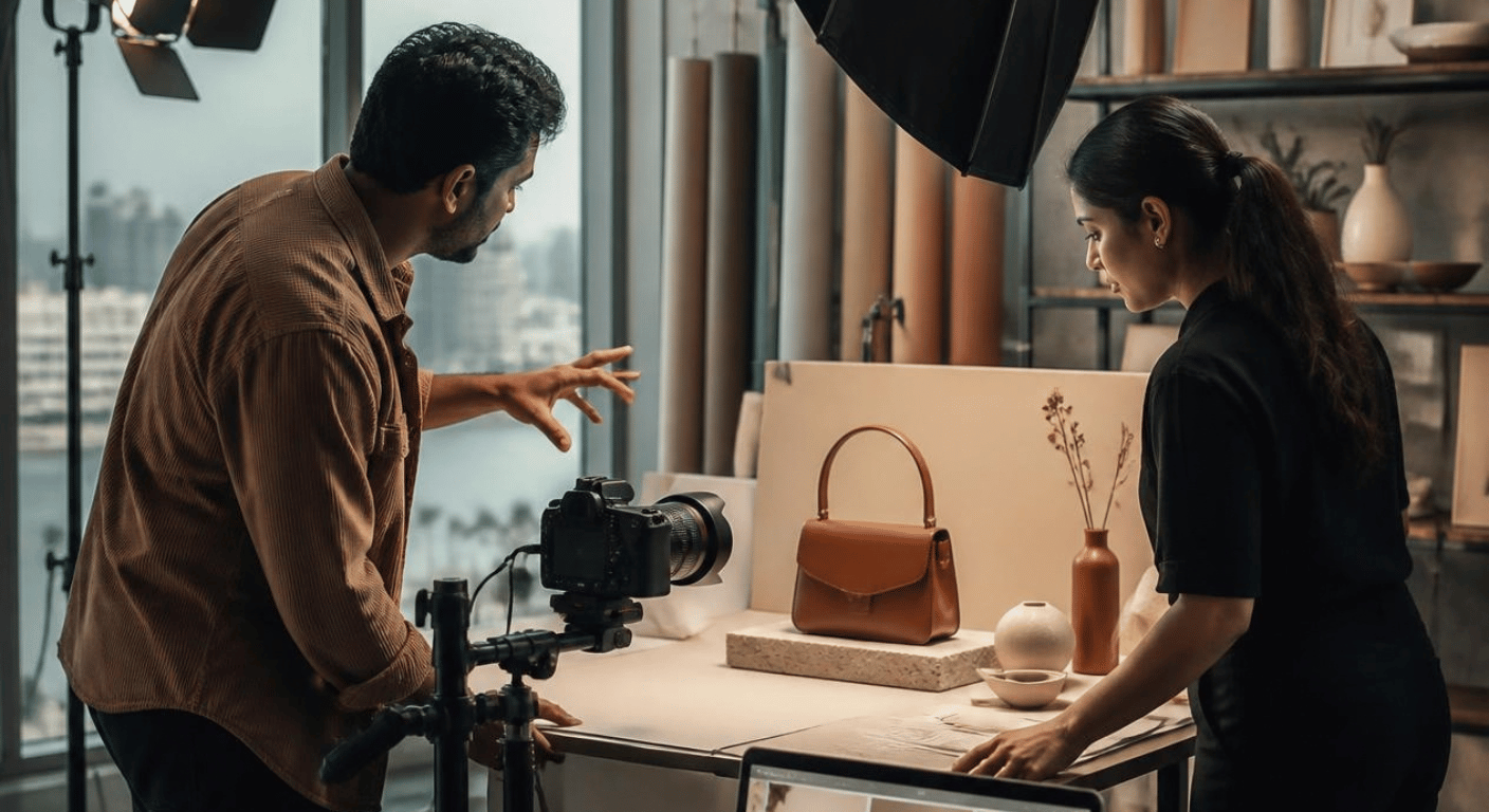 professional product photoshoot