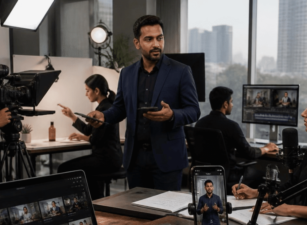 Video content library for business