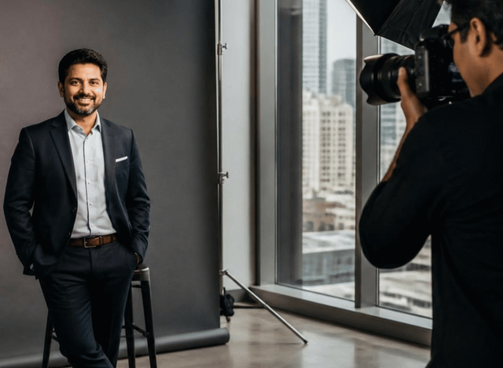 Professional brand photoshoot