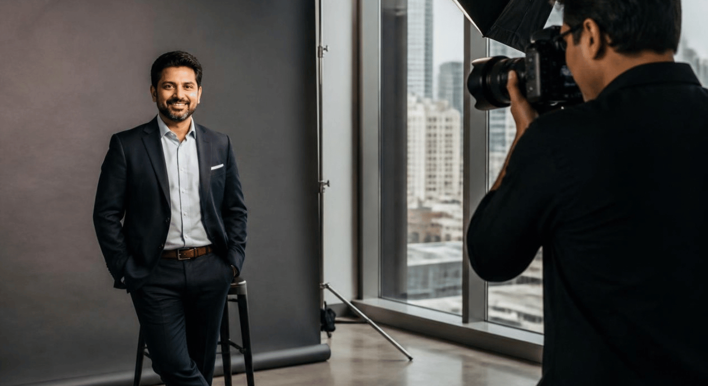 Professional brand photoshoot