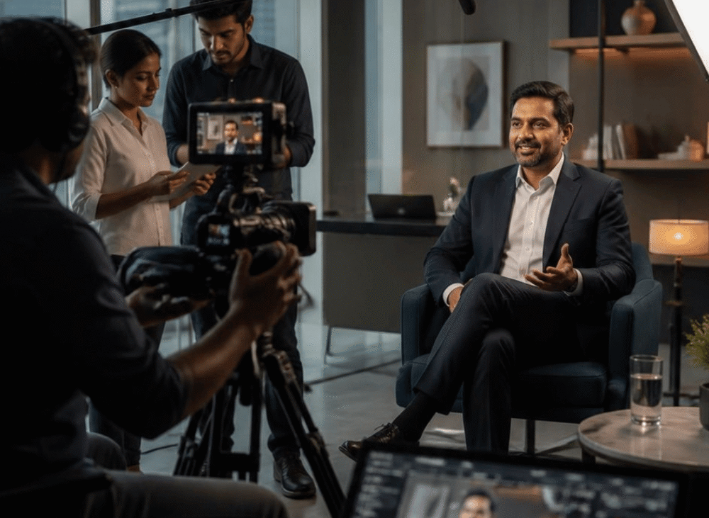 Professional corporate video production