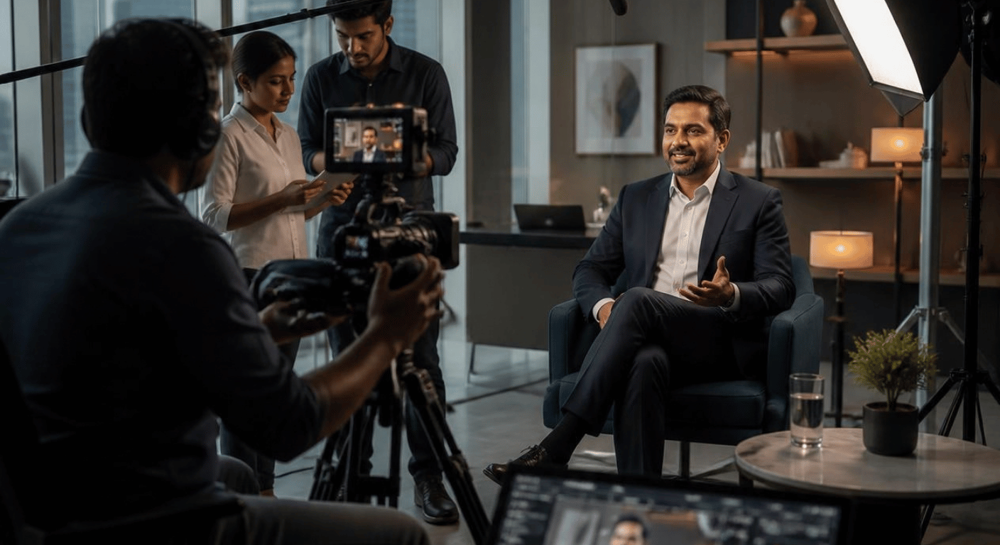 Professional corporate video production