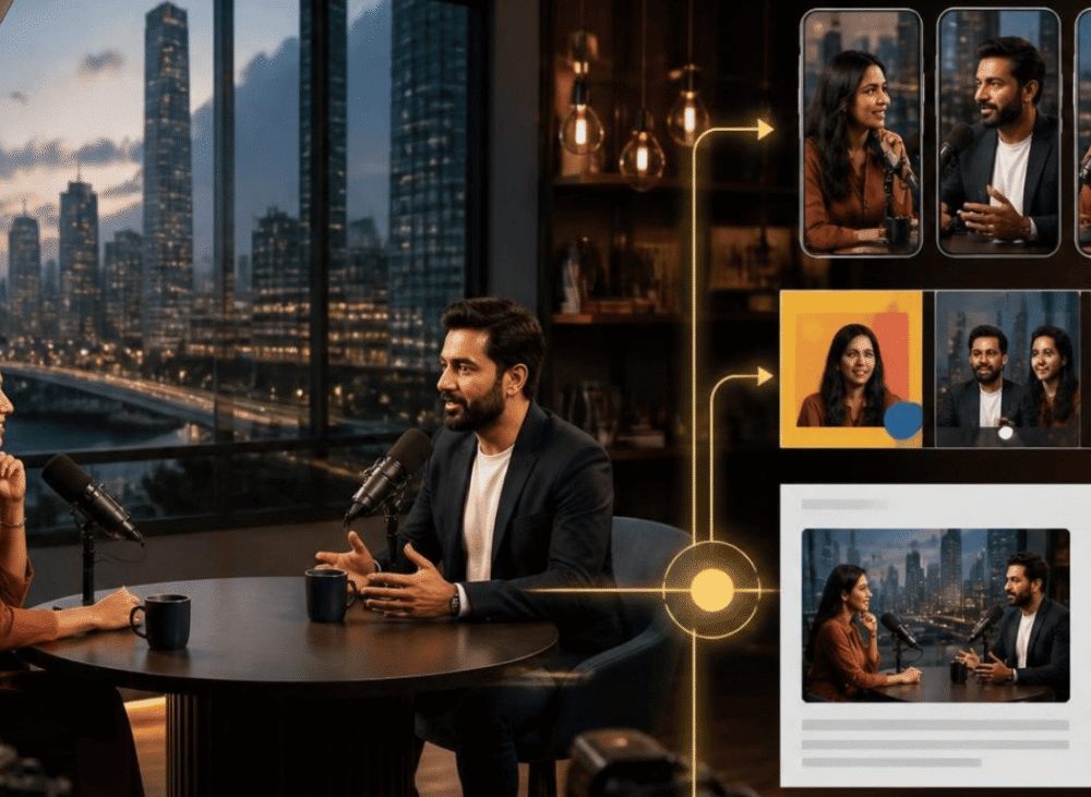 Podcast content repurposing