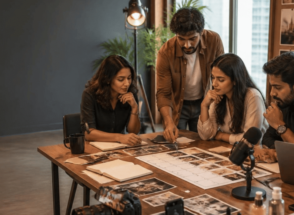 Monthly content plan for business