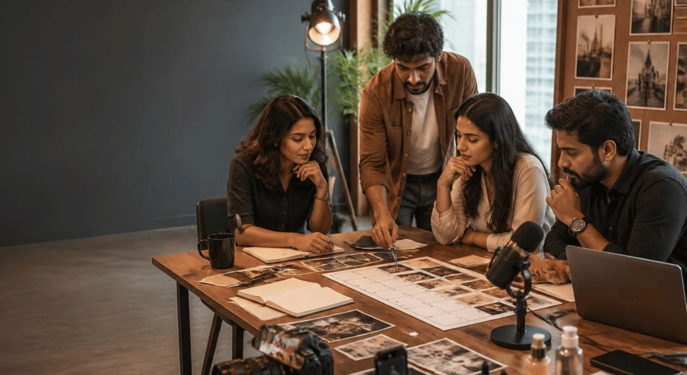 Monthly content plan for business