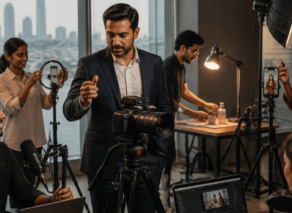 Business video content