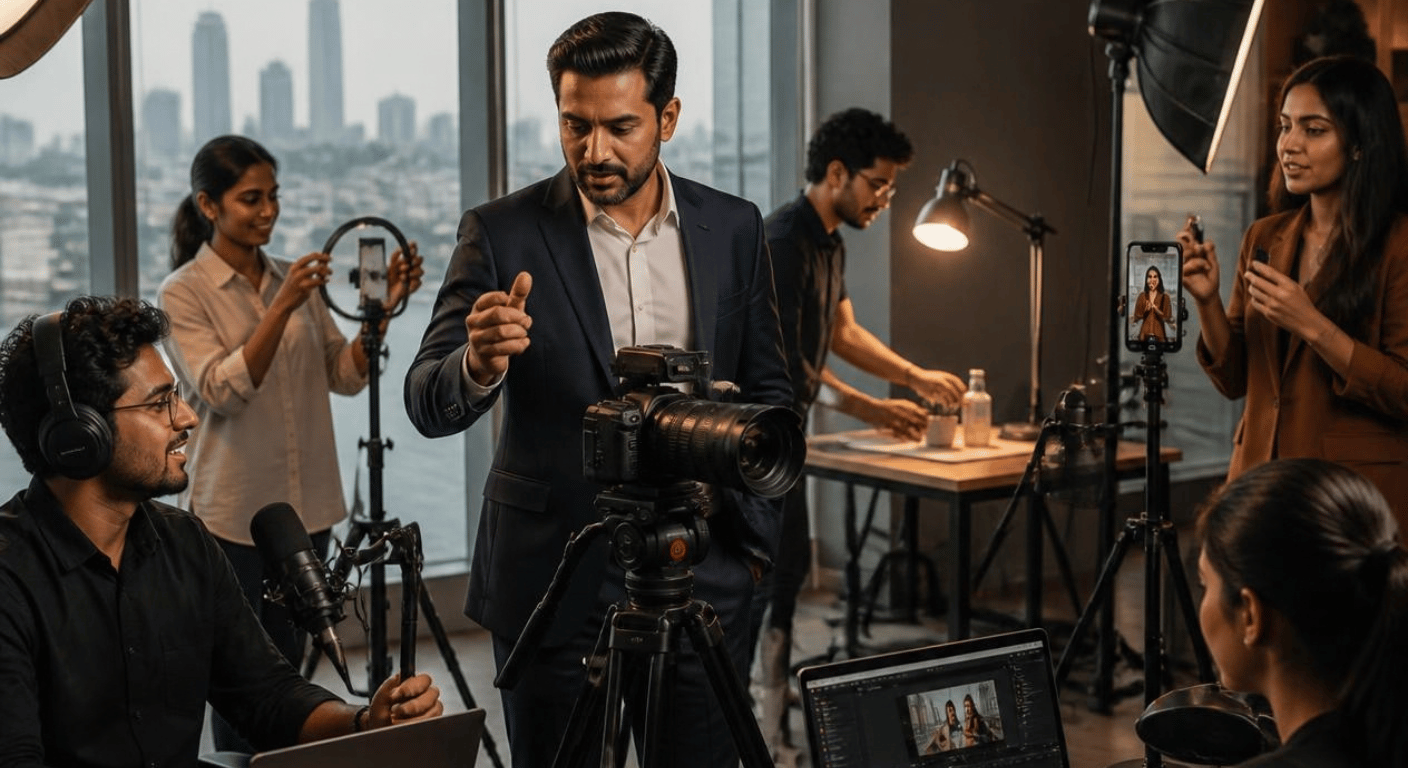 Business video content