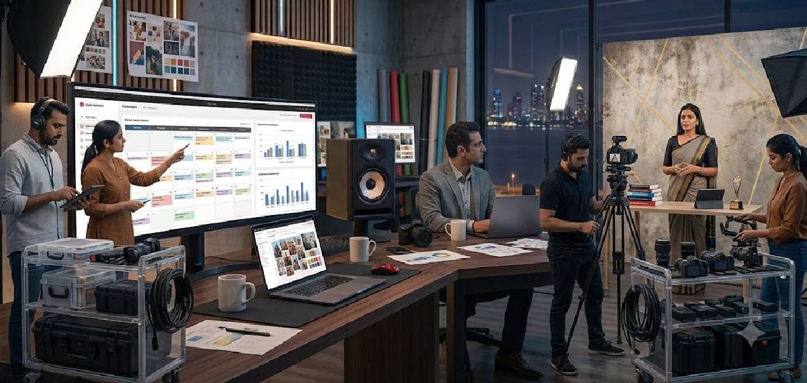 Efficient content production workflow