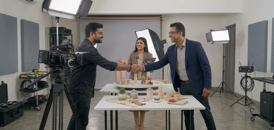 Professional Video Production Shoot
