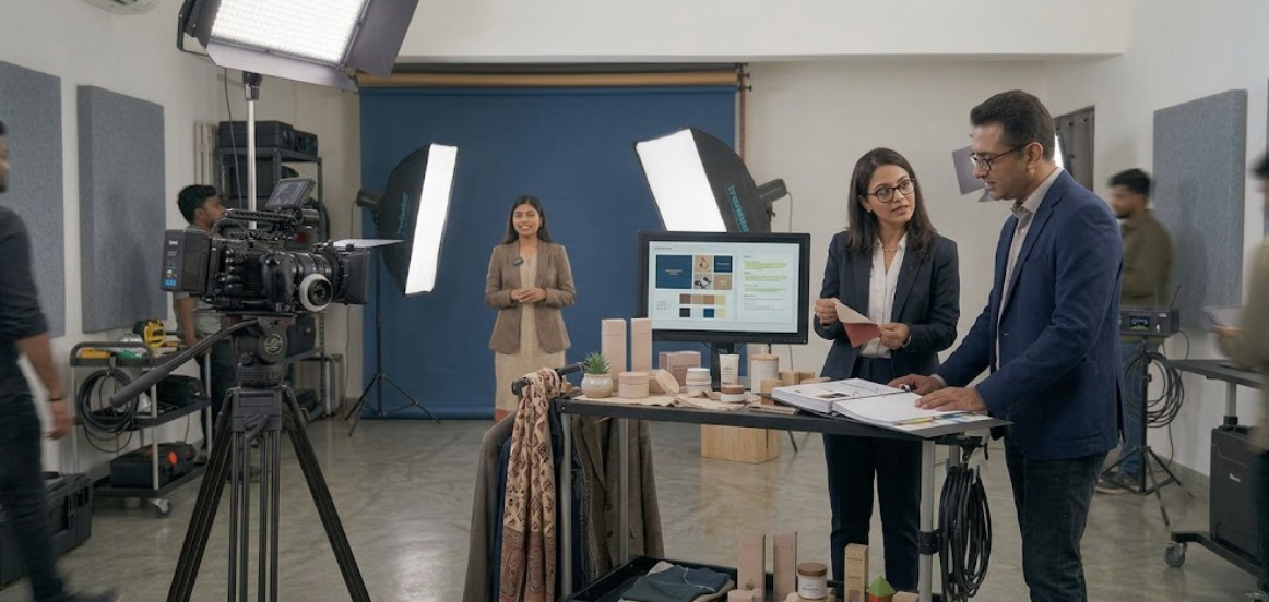 Professional Video Production Shoot