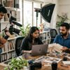Everyday business operations into brand content