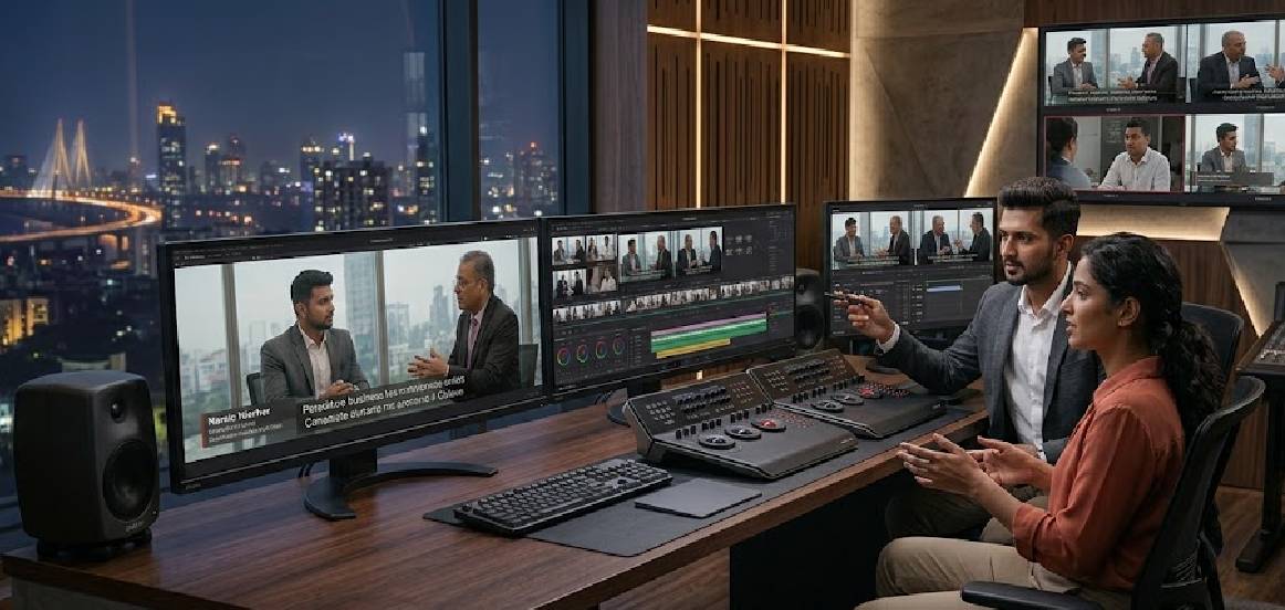 Professional video editing