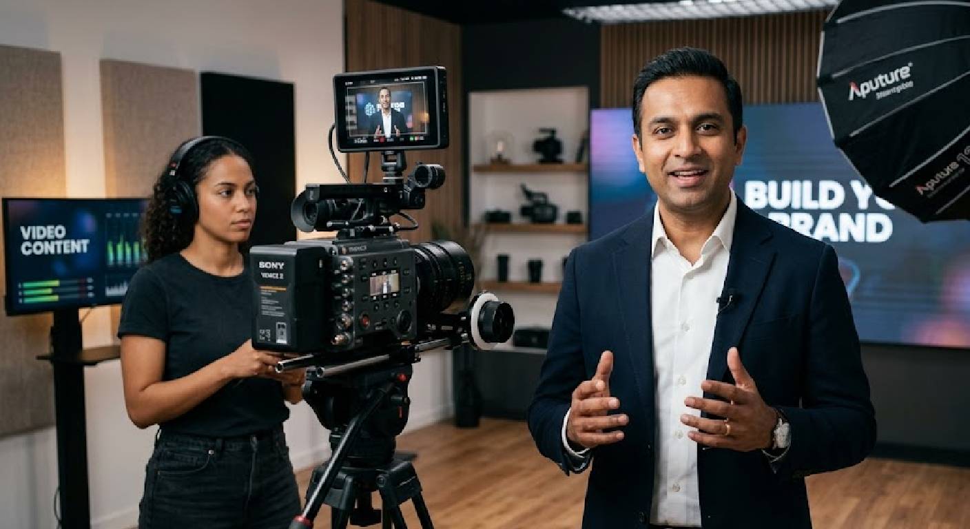 personal branding through professional video content