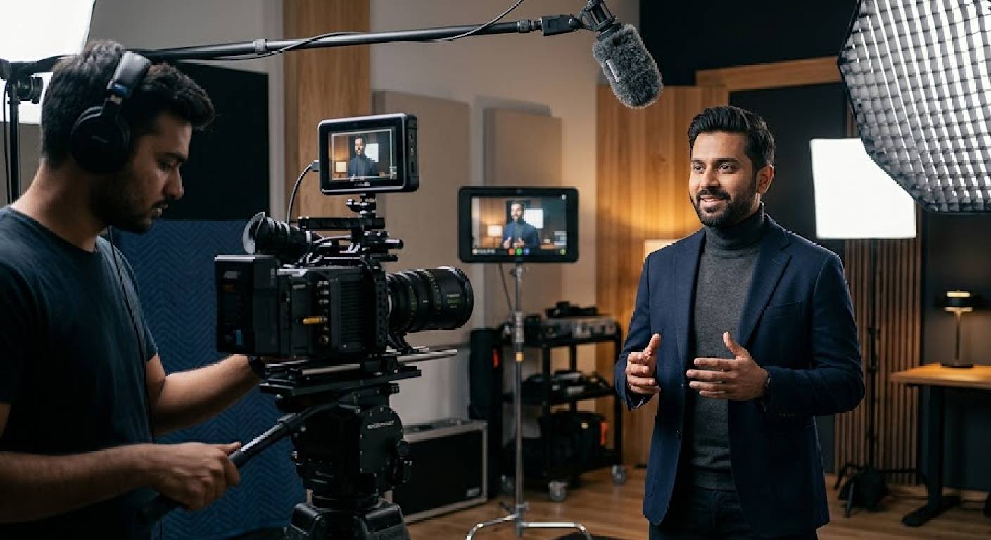 personal branding through professional video content
