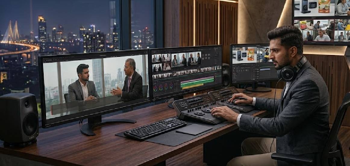 Professional video editing